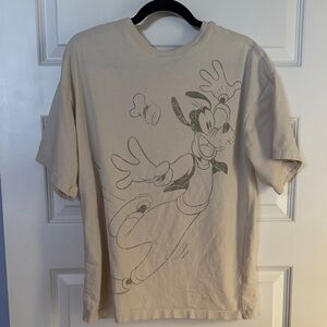 Vintage Goofy Disney T-Shirt - Cream